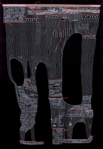 Justin Trendall, 'Pilbara Block', 2013, archival digital print and cotton, 46.0 x 32.0 cm 