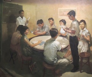 Chua Mia Tee, National Language Class, 1955 (Image (c) National Collection, Singapore)